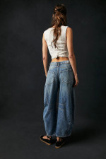 Casual Loose Tube Jeans GYAN-16848