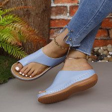 Slope Heel Over Toe Sandal GYUX-6188