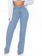 Fashion Denim Loose Straight Jeans GZHY-PD08252