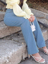 Fashion Denim Loose Straight Jeans GZHY-PD08252