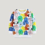 Kids Boys Cartoon Prints Long Sleeve Sweatshirt GASD-8212