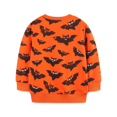 Halloween Kids Knit O Neck Long Sleeve Sweatshirt GASD-8228