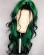 Youmi Hair Pre Plucked Lace Front Wig & Full Lace Wig Factory Stock Green Color Human Hair wigs (YM0037)