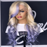 Youmi Human Virgin Hair Pre Plucked Ombre 13x4 Lace Front Wig For Black Woman Free Shipping (YM0119)