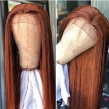 Youmi Human Virgin Hair Pre Plucked 13x4 Tranaparent Lace Front Wig And Autumn Color Lace Wig For Black Woman Free Shipping (YM0130)