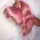 Youmi Human Virgin Hair Pre Plucked Ombre 13x4 Lace Front Wig And Full Lace Wig And Pink Wave Lace Wig For Black Woman Free Shipping (YM0131)