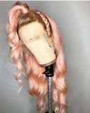 Youmi Human Virgin Hair Pre Plucked Ombre 13x4 Lace Front Wig For Black Woman Free Shipping (YM0140)