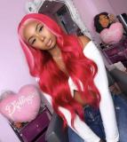Youmi Human Virgin Hair Pre Plucked Ombre 13x4 Lace Front Wig And Full Lace Wig For Black Woman Free Shipping (YM0141)