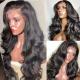 Youmi Human Virgin Hair Pre Plucked 13x6 Tranaparent Lace Front Wig And Wave Lace Wig For Black Woman Free Shipping (YM0121)