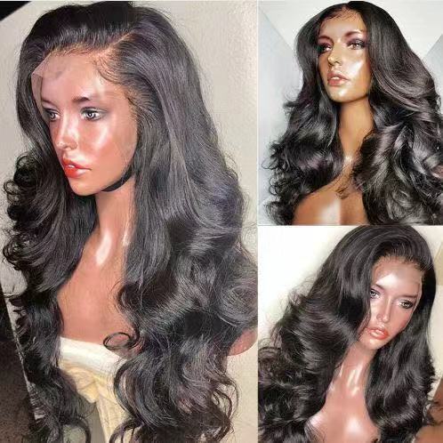 Youmi Human Virgin Hair Pre Plucked 13x6 Tranaparent Lace Front Wig And Wave Lace Wig For Black Woman Free Shipping (YM0121)
