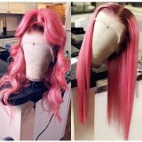 Youmi Human Virgin Hair Pre Plucked Ombre 13x4 Lace Front Wig And Full Lace Wig For Black Woman Free Shipping (YM0154)