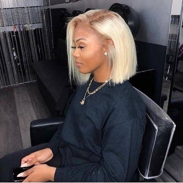 Youmi Human Virgin Hair Pre Plucked 4/613 Bob Lace Front Wig And Full Lace Wig For Black Woman Free Shipping (YM0160)