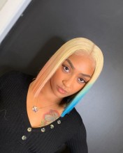 Youmi Human Virgin Hair Pre Plucked 13x4 BOB Lace Front Wig For Black Woman Free Shipping (YM0175)