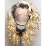 Youmi Human Virgin Hair Pre Plucked Ombre 13x4 Lace Front Wig And Full Lace Wig For Black Woman Free Shipping (YM0128)