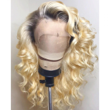 Youmi Human Virgin Hair Pre Plucked Ombre 13x4 Lace Front Wig For Black Woman Free Shipping (YM0128)