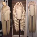 YouMi Human Virgin Hair 613 Pre Plucked 13x4 Lace Front Wig And Blonde Lace Wig For Black Woman Free Shipping (YM0214)