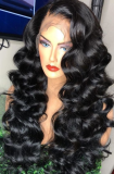 Youmi Human Virgin Hair Pre Plucked 13x6 Tranaparent Lace Front Wig And Wave Lace Wig For Black Woman Free Shipping (YM0096)