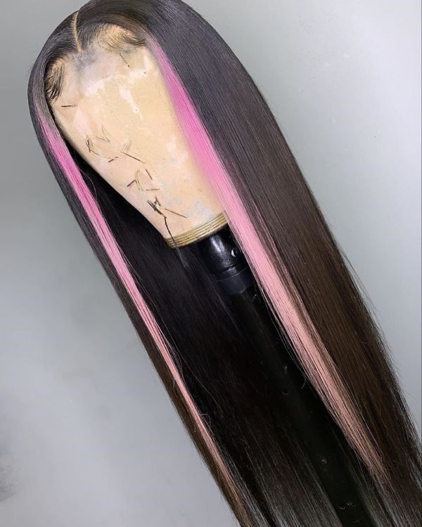 Youmi Human Virgin Hair Pre Plucked 13x4 Tranaparent Lace Front Wig And Ombre Lace Wig For Black Woman Free Shipping (YM0218)