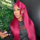 Youmi Human Virgin Hair Pre Plucked Ombre 13x4 Lace Front Wig And Full Lace Wig For Black Woman Free Shipping (YM0239)