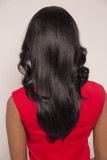 Youmi Human Virgin Hair Pre Plucked Full Machine Wig For Black Woman Free Shipping (MIYA)
