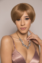 Youmi Human Virgin Hair Pre Plucked Full Machine Wig For Black Woman Free Shipping (TRINA)