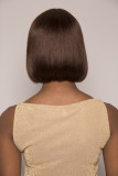 Youmi Human Virgin Hair Pre Plucked Full Machine Wig For Black Woman Free Shipping (AALAHNI)