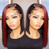 Youmi Human Virgin Hair Pre Plucked 13x4 Tranaparent Lace Front Wig And BOB Lace Wig For Black Woman Free Shipping (YM0253)