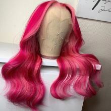 Youmi Human Virgin Hair Pre Plucked Ombre 13x4 Lace Front Wig And Full Lace Wig For Black Woman Free Shipping (YM0209)