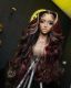 Youmi Human Virgin Hair Pre Plucked Ombre 13x4 Tranaparent Lace Front Wig And Full Lace Wig For Black Woman Free Shipping (YM0318)