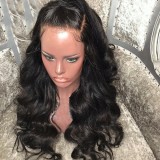 YouMi Hair Pre Plucked 360 Lace Wig And Wave Human Hair Wigs With Baby Hair For Black Women free shipping(YM0333)
