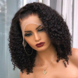 YouMi Hair Pre Plucked 360 Lace Wig And Curly Human Hair Wigs With Baby Hair For Black Women free shipping(YM0335)