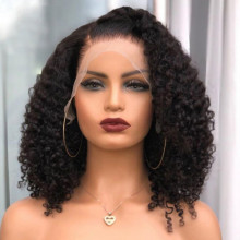 YouMi Hair Pre Plucked 360 Lace Wig And Curly Human Hair Wigs With Baby Hair For Black Women free shipping(YM0335)