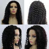 Youmi Human Virgin Hair Pre Plucked13x4 Tranaparent Lace Front Wig And Full Lace Wig Free Shipping (YM0347)