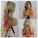 Youmi Human Virgin Hair Pre Plucked13x4 Tranaparent Lace Front Wig And Full Lace Wig Free Shipping (YM0347)