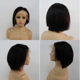 Youmi Human Virgin Hair Pre Plucked13x4 Tranaparent Lace Front Wig And Full Lace Wig Free Shipping (YM0347)