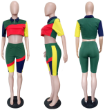 EVE Colorful Short Sleeve Sport Suit LSL-6142