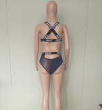 EVE Sexy Cut Out Letter Bikinis Sets LSL-6130