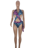 Sexy Printed Swimsuit Bikini Set MDF-5037
