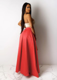 EVE Sexy High Waist Split Irregular Long Maxi Skirt FNN-8350