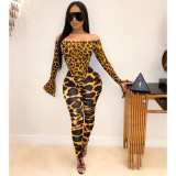 EVE Crocodile jumpsuit Suits CHY-1201