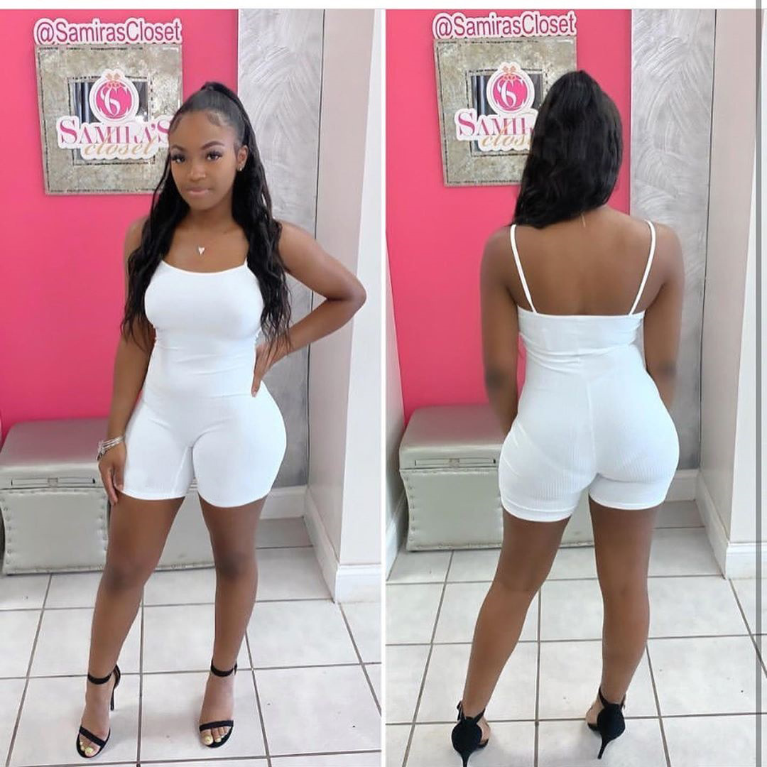 plus size white playsuit