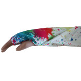 Tie Dye Long Sleeve Zipper Two Piece Pants Set TE-4095