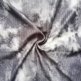 EVTie Dye Rib Zipper Long Sleeve 2 Piece Pants Set YH-5181