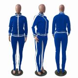 Casual Tracksuit Long Sleeve Two Piece Suits IV-8055