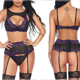 EVE Sexy Lingerie G-string With Garter Belt Exotic Sets (Without Stocking) YQ-S165