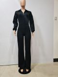 EVE Solid Color Casual Fashion Sexy Loose Jumpsuit NYF-8036