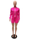 EVE Home Casual Sports Coat And Shorts Two Piece Set QZX-6189