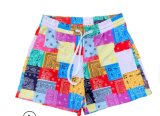 EVE Plus Size Summer Casual Paisley Print Shorts FSL-108