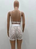 EVE Sexy Fashion Lace Shorts Two Piece Sets XYKF-9272