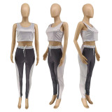 EVE Fitness Yoga Tank Top And Pants 2 Piece Suits WMEF-2022